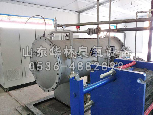 山東振龍化工廠-8KG氧氣源污水處理現(xiàn)場